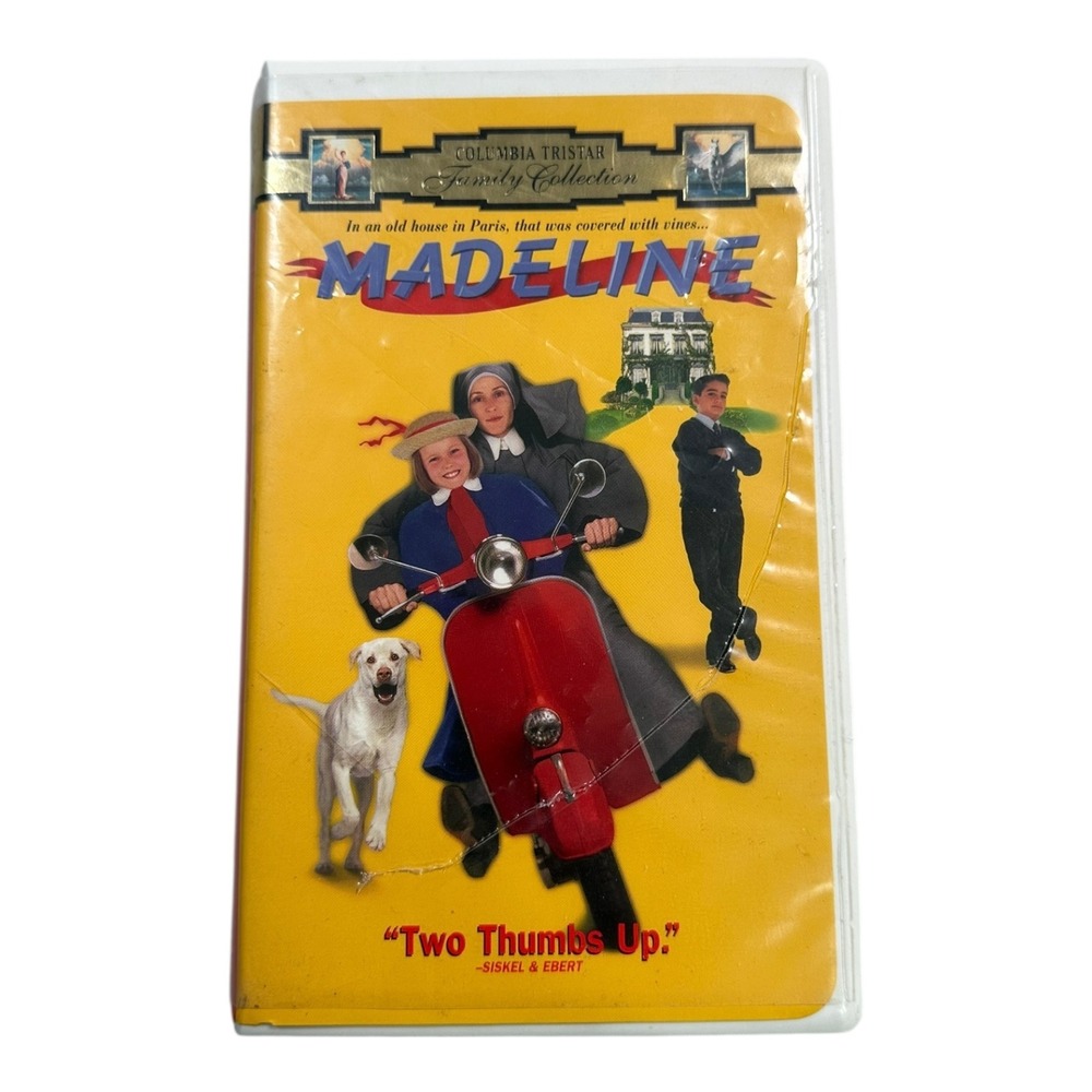 Madeline Two Thumbs Up VHS‎ Movie 1998 Columbia Tristar Family Collection